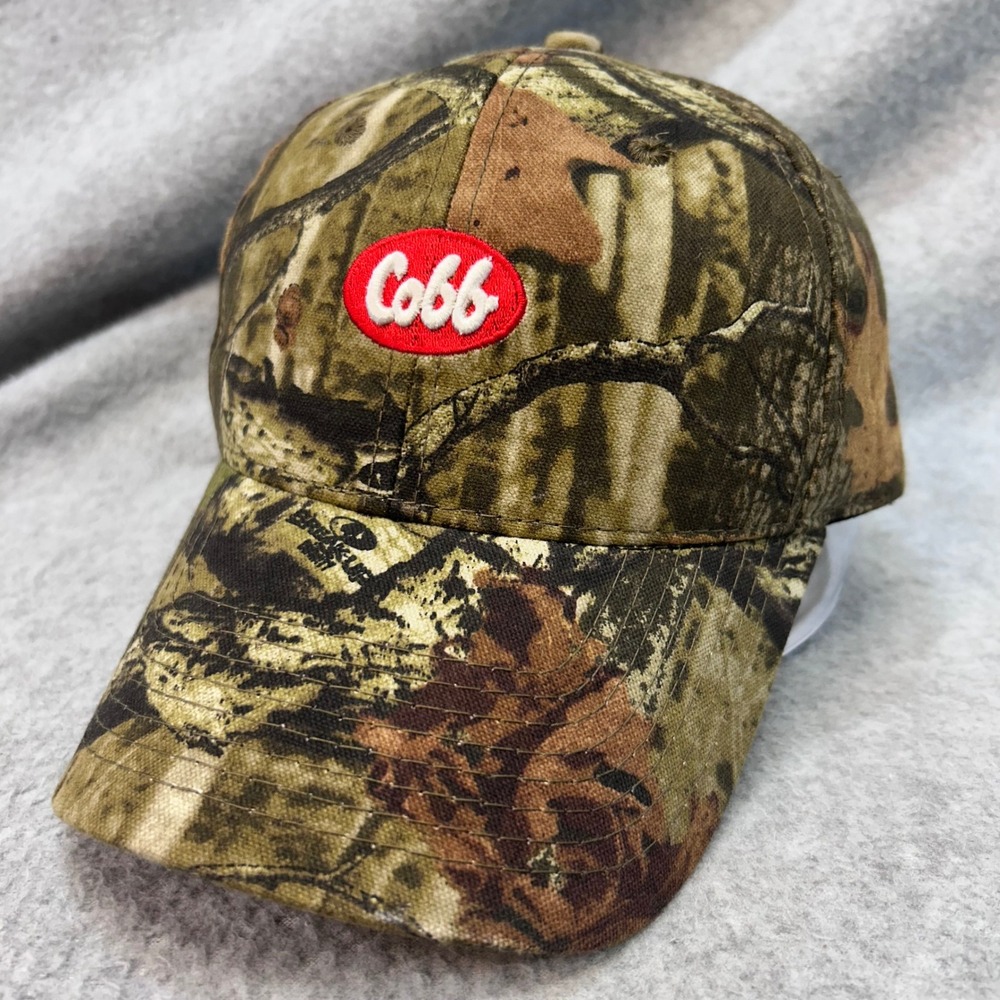 Cobb Logo Mens Camo Creative Mossy Oak Break-Up Infinity Hat OSFM